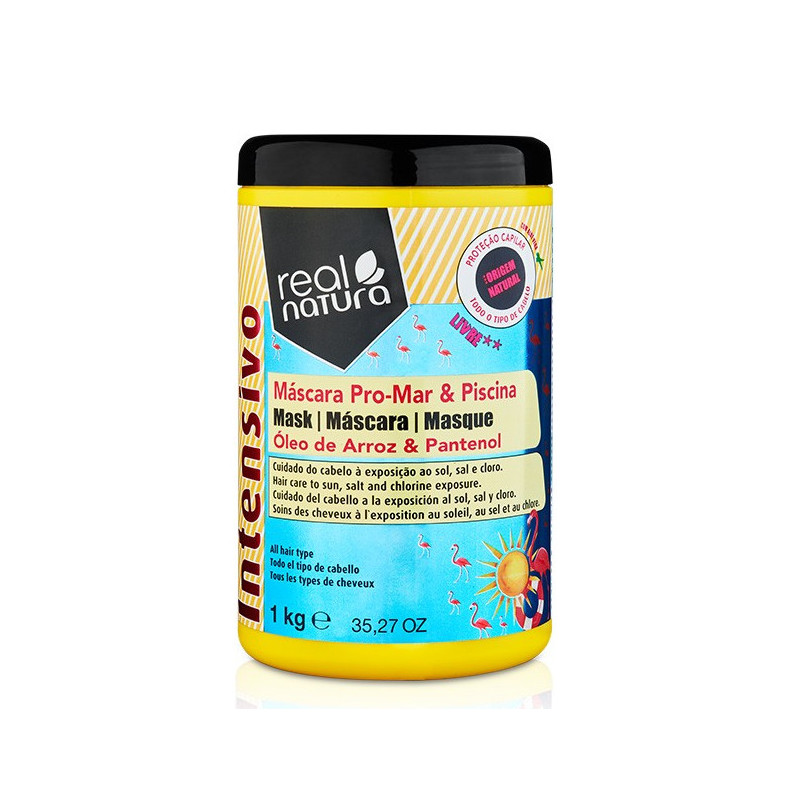 Real Natura Pro-Mar & Piscina Masque Sans Sel (1Kg) Real Natura Pro-Mar & Piscina Masque Sans Sel (1Kg)