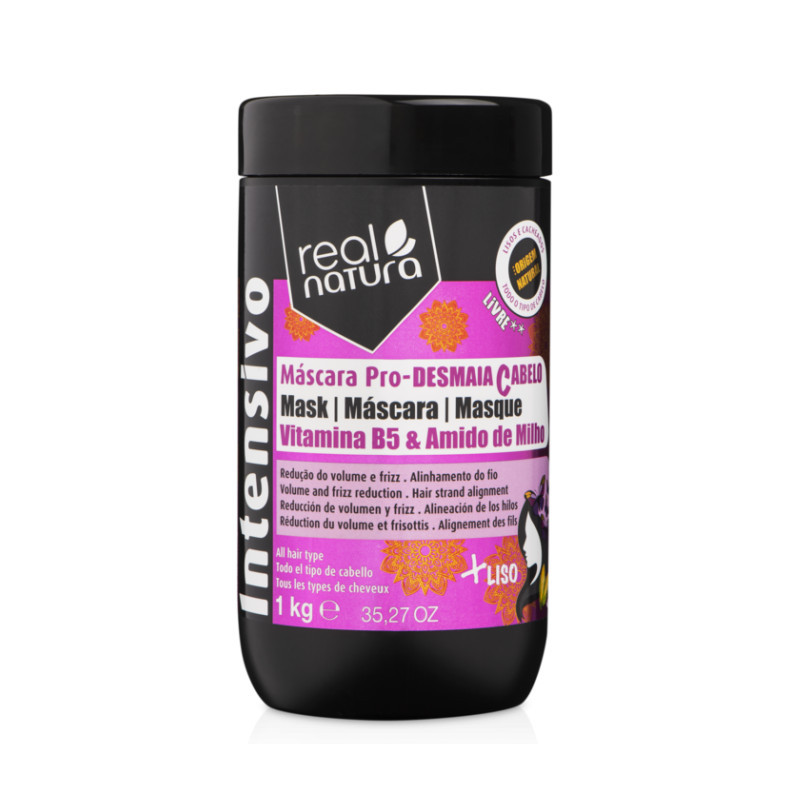 Real Natura Pro-Desmaia Cabello Maska Bez Soli (1Kg)
