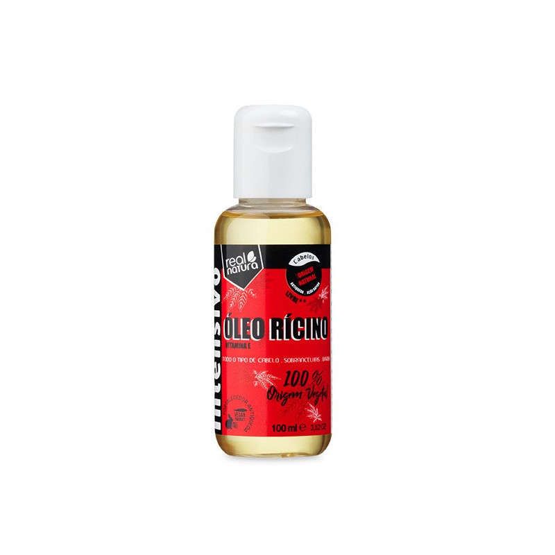 Real Natura Olej Rycynowy + Witamina E (100ml)