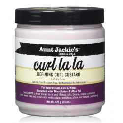 Aunt Jackie's Locken & Coils Curl La La Defining Curl Custard (426gr)