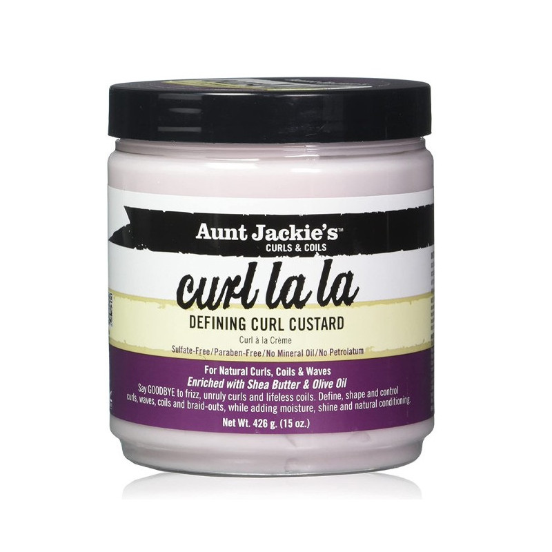 Aunt Jackie's Curls & Coils Curl La La Defining Curl Custard (426gr) Aunt Jackie's Curls & Coils Curl La La Defining Curl Custard (426gr)