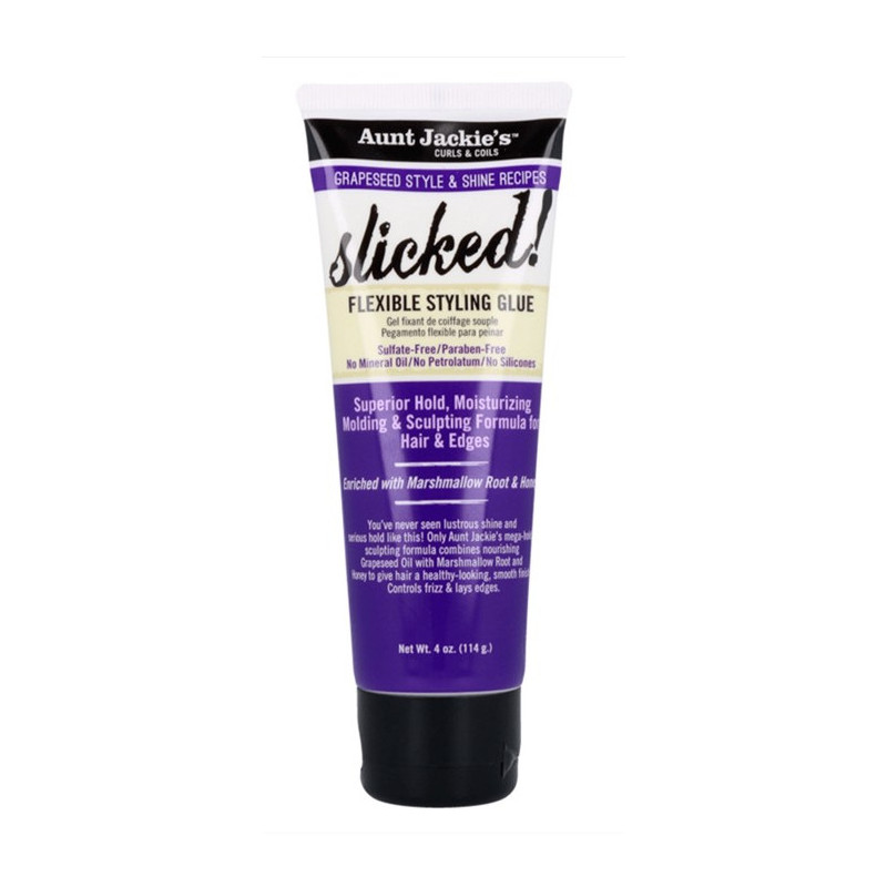 Aunt Jackie's Traubenkern geglättet! Flexibler Stylingkleber (114gr) Aunt Jackie's Traubenkern geglättet! Flexibler Stylingkleber (114gr)