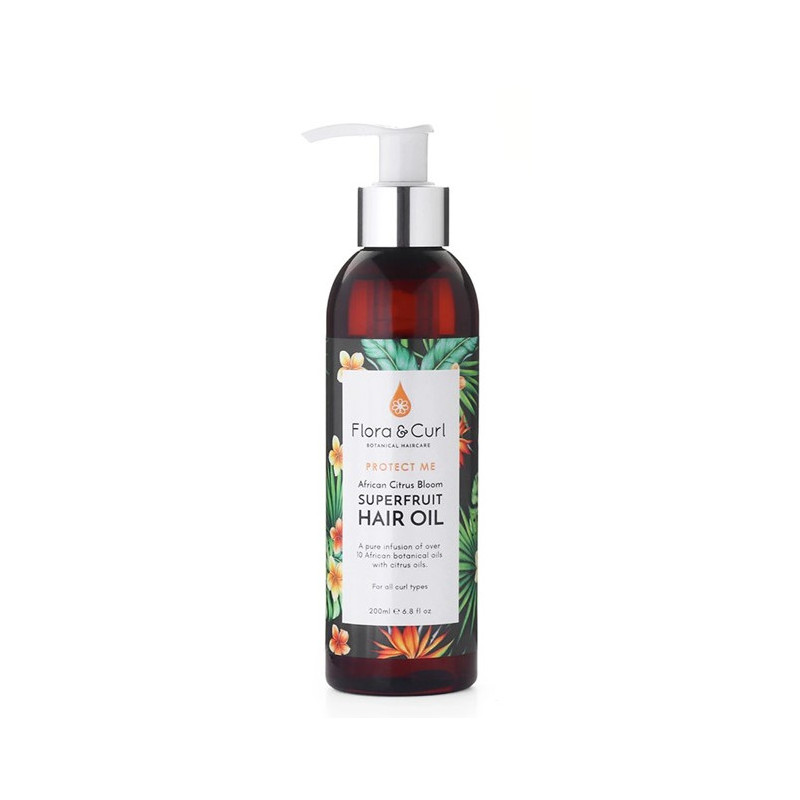 Flora Curl Protect Me African Citrus Bloom Superfruit Haaröl (200ml) Flora Curl Protect Me African Citrus Bloom Superfruit Haaröl (200ml)