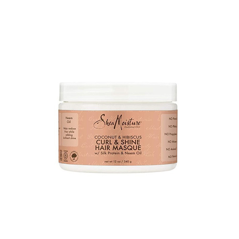 Shea Moisture Maska do włosów do loków i blasku (340gr)