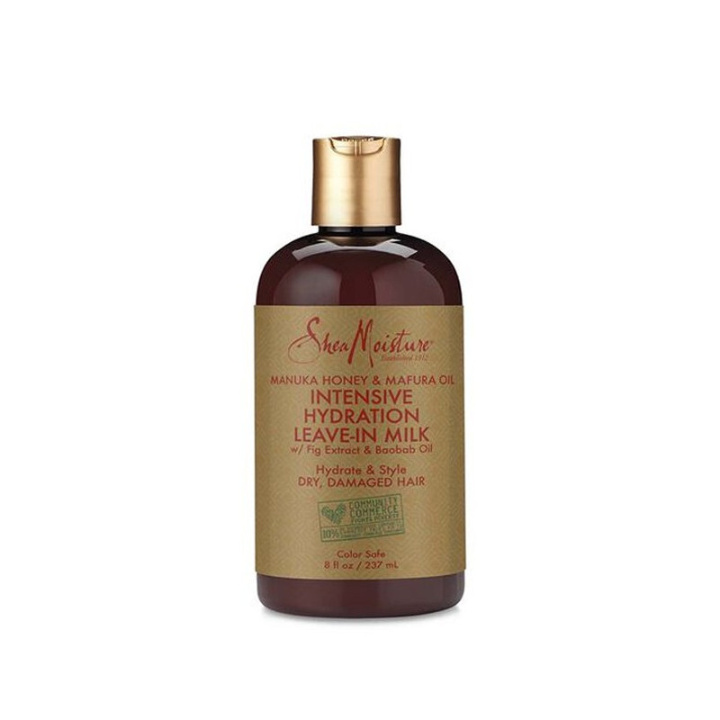 Shea Moisture Intensywnie Nawilżające Mleczko Bez Spłukiwania (237ml)