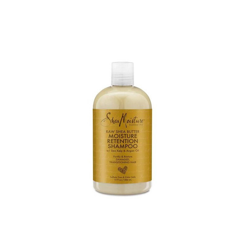 Shea Moisture Shampoo al Burro di Karité Grezzo per il Mantenimento dell'Idratazione (384ml)