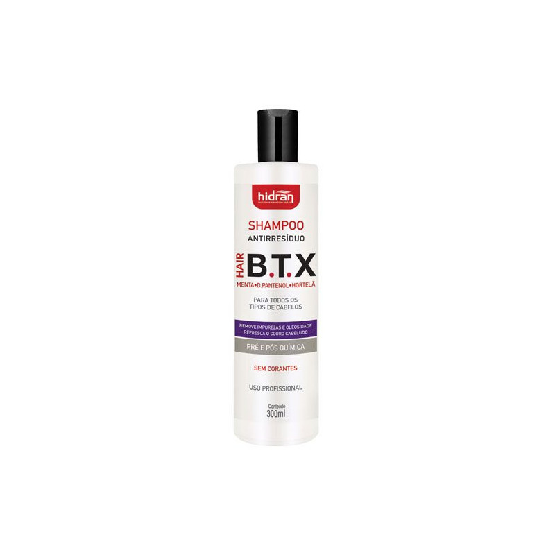 Hidran B.T.X Shampooing Anti-résidus (300ml) Hidran B.T.X Shampooing Anti-résidus (300ml)
