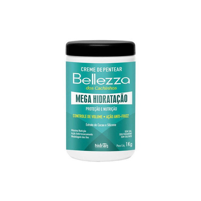 Hidran Belleza Crema de Peinar Hidratación (1Kg) Hidran Belleza Crema de Peinar Hidratación (1Kg)