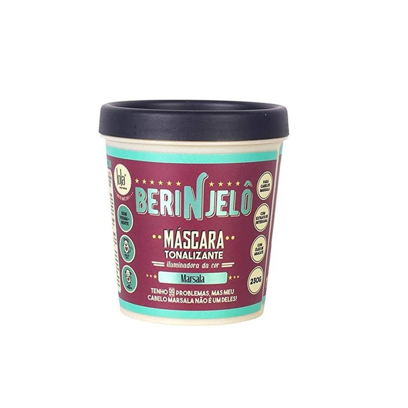 Lola Cosametics Berinjelô Máscara Tonalizante (230gr) Lola Cosametics Berinjelô Máscara Tonalizante (230gr)