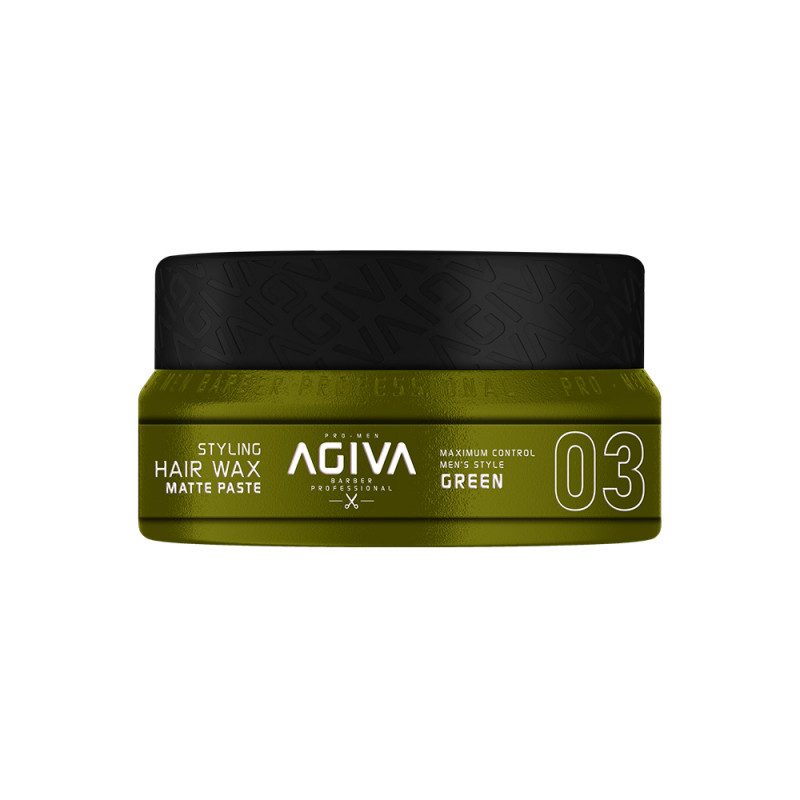 Agiva Hair Styling Wax Matte Paste Green 03 (90ml)