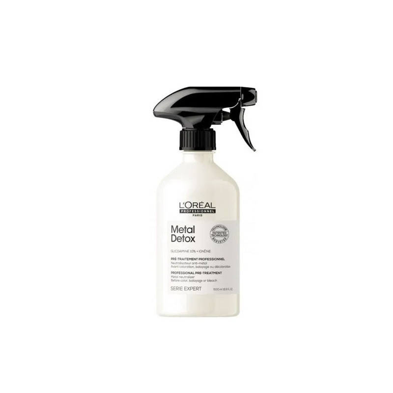 L'oreal Serie Expert Metal Detox Spray Pré-traitement (500ml) L'oreal Serie Expert Metal Detox Spray Pré-traitement (500ml)