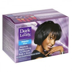 Dark and Lovely  Kit No-Lye Relaxer Regular 1 Aplicación 