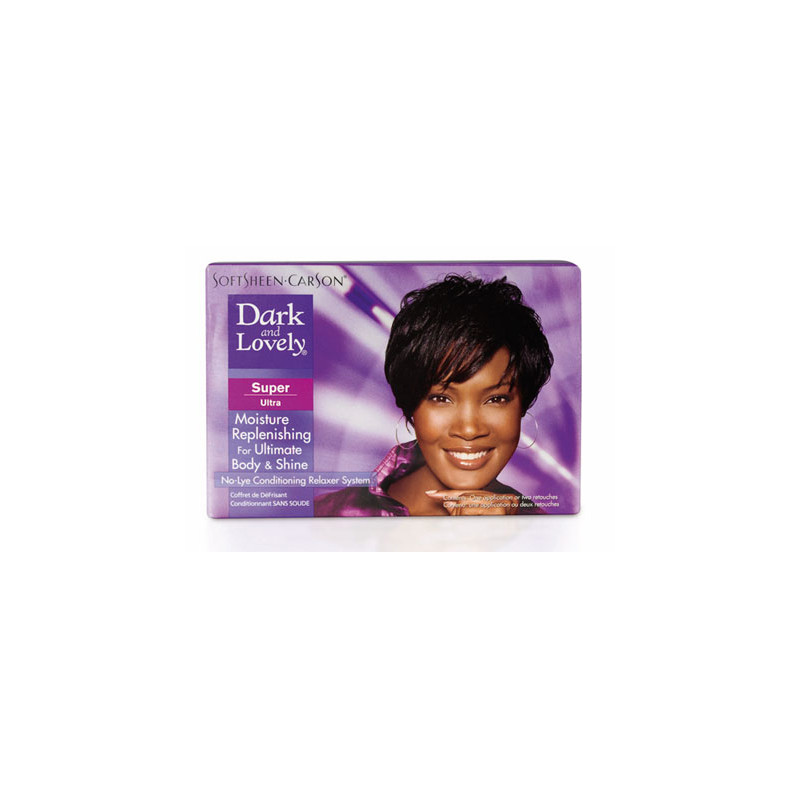 Dark and Lovely Kit No-Lye Relaxer Super 1 Aplicación Dark and Lovely Kit No-Lye Relaxer Super 1 Aplicación