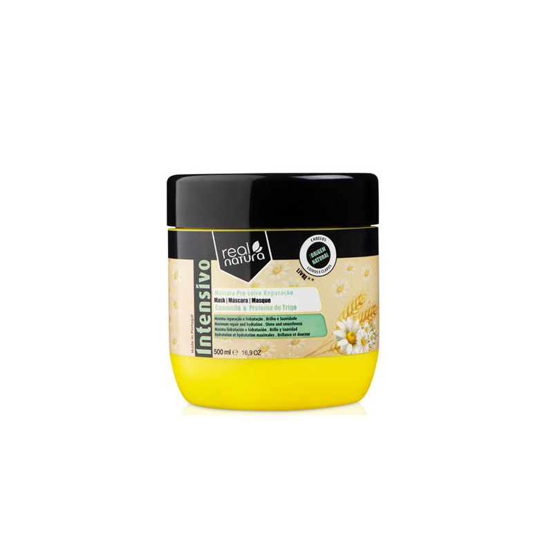 Real Natura Pro-Loiro Reparaçâo Masque Sans Sel (500ml) Real Natura Pro-Loiro Reparaçâo Masque Sans Sel (500ml)