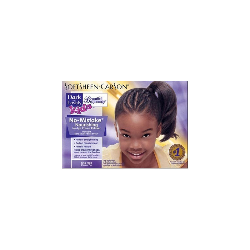 Dark and Lovely Kids  Kit Defrisant Cheveux Fins