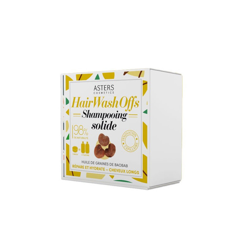 Asters Cosmetics Szampon w kostce Olejek z nasion baobabu (100g)