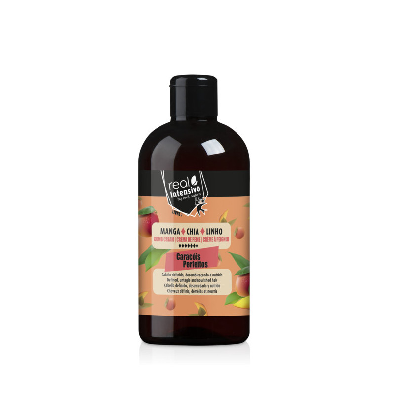 Real Natura Caracóis Perfeitos Liberado Crème de Peigne (300ml) Real Natura Caracóis Perfeitos Liberado Crème de Peigne (300ml)