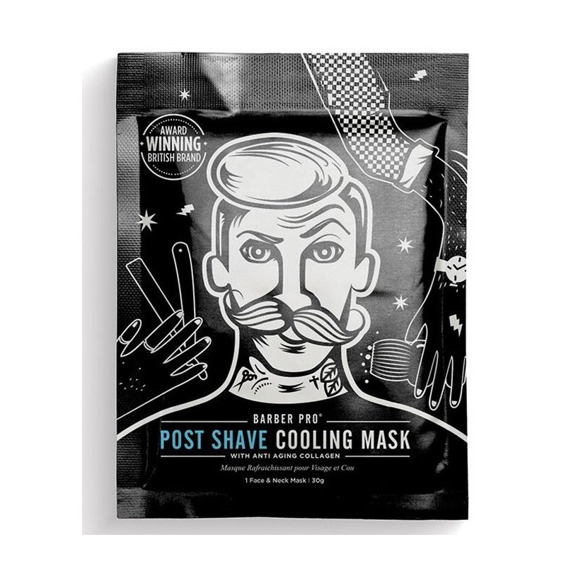 Barber Pro Post Shave Cooling Mask (30gr)