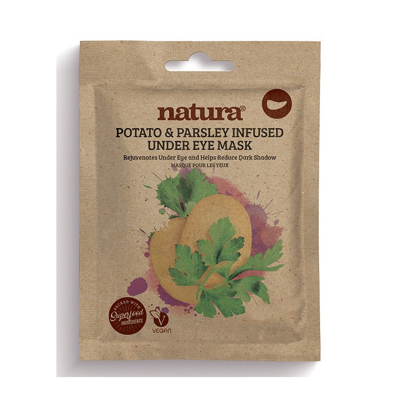 Natura Maschera Contorno Occhi Infusa alla Patata e Prezzemolo (3x3,5gr)