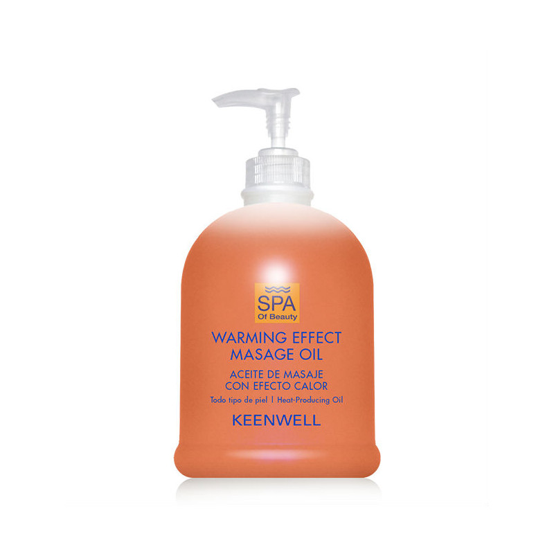 Keenwell Spa Of Beauty Massage Spa Huile Effet de la Chaleur (500ml)