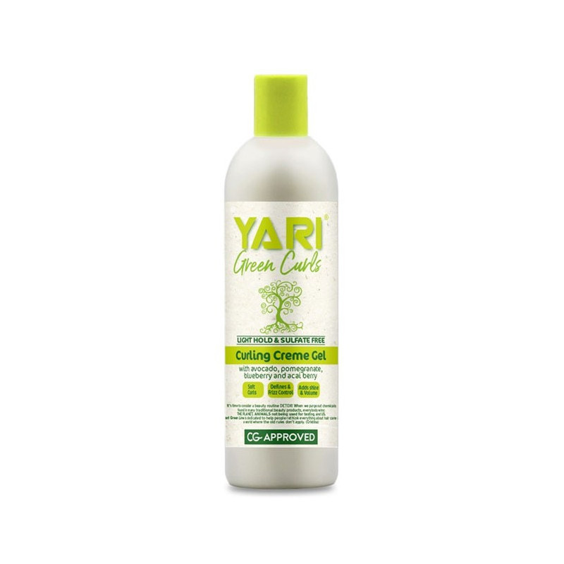 Yari Green Curls Light Hold Curling Cream Gel (355ml) Yari Green Curls Light Hold Curling Cream Gel (355ml)