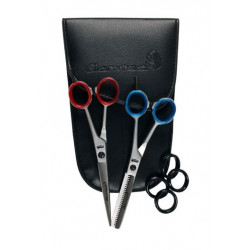Glamtech One Set Tijeras 5,0" + 5,5" Thinner-Wallet