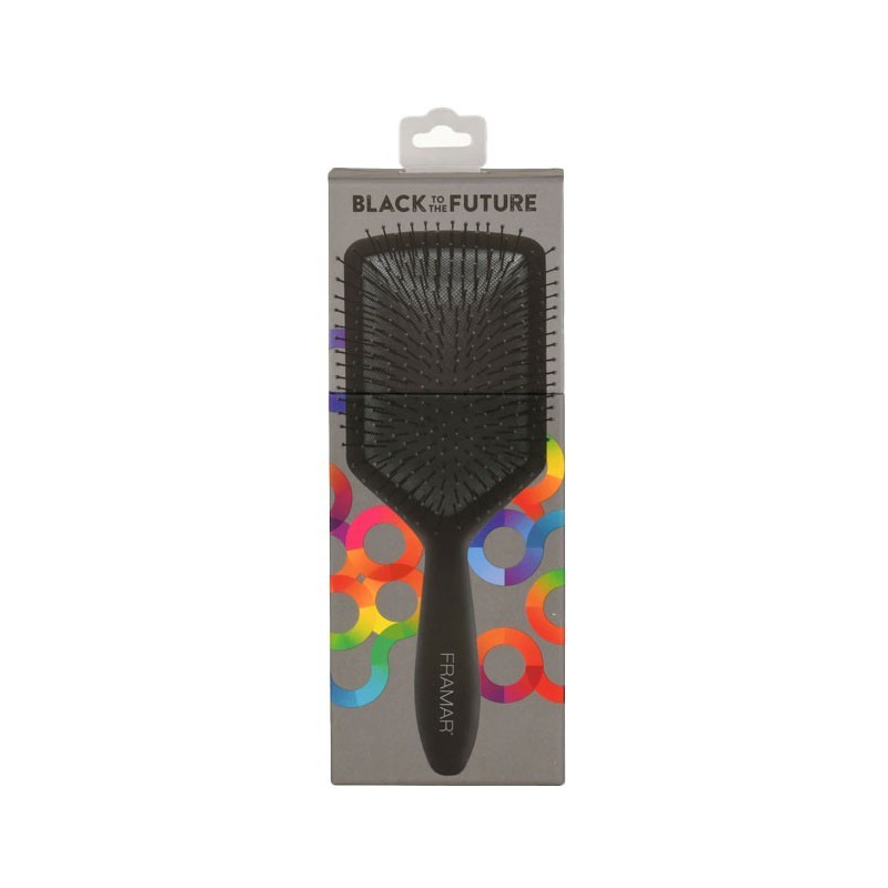 Framar Black to the Future Paddle Brush Framar Black to the Future Paddle Brush