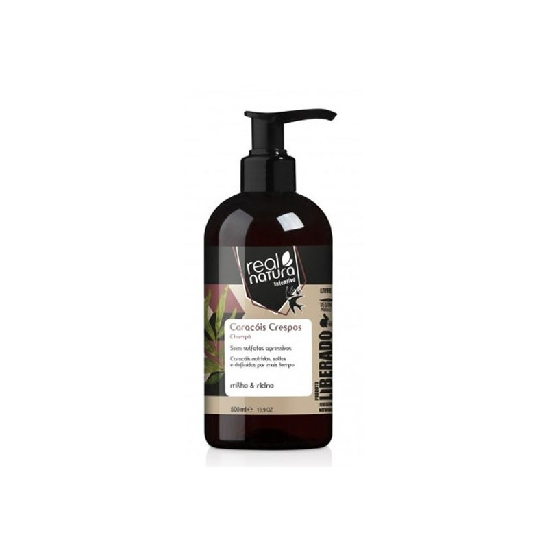 Real Natura Caracois Crespos Shampooing (500ml) Real Natura Caracois Crespos Shampooing (500ml)