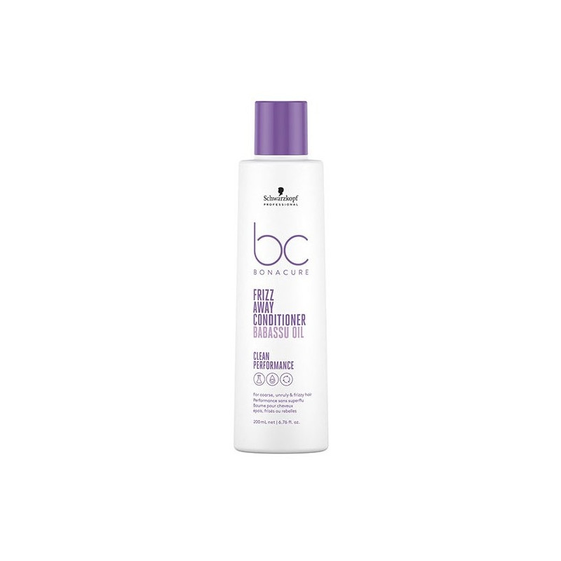 Schwarzkopf BC Frizz Away Clean Performance Conditioner Babassu Oil Schwarzkopf BC Frizz Away Clean Performance Conditioner Babassu Oil