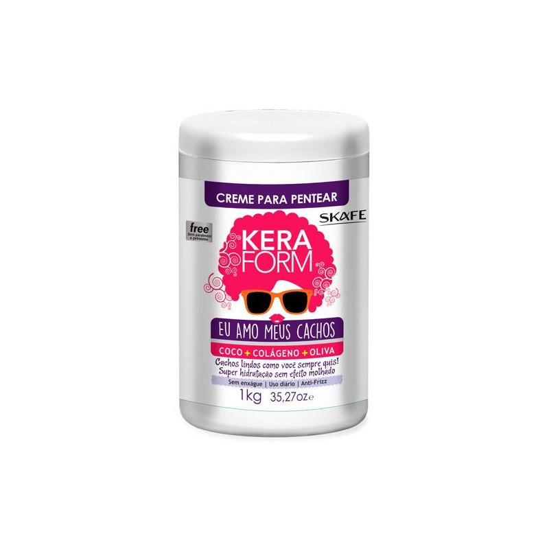 Skafe Keraform Crema de Peinar Rizos (1kg) Skafe Keraform Crema de Peinar Rizos (1kg)