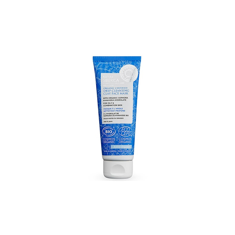 Natura Siberica Deep Cleansing Clay Face Mak (75ml) Natura Siberica Deep Cleansing Clay Face Mak (75ml)