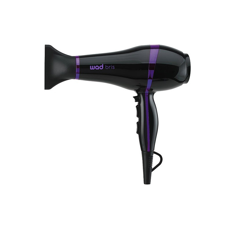 Wad Professional Beauty Suszarka do Włosów Bris Czarny/Liliowy