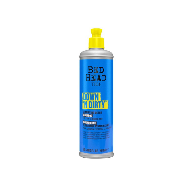 Tigi Bed Head Down'n Dirty Clarifying Detox Shampoo (400ml) Tigi Bed Head Down'n Dirty Clarifying Detox Shampoo (400ml)