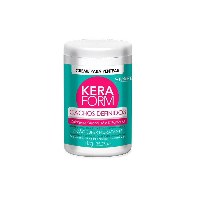 Skafe Keraform Crema de Peinar Rizos Definidos (1Kg) Skafe Keraform Crema de Peinar Rizos Definidos (1Kg)