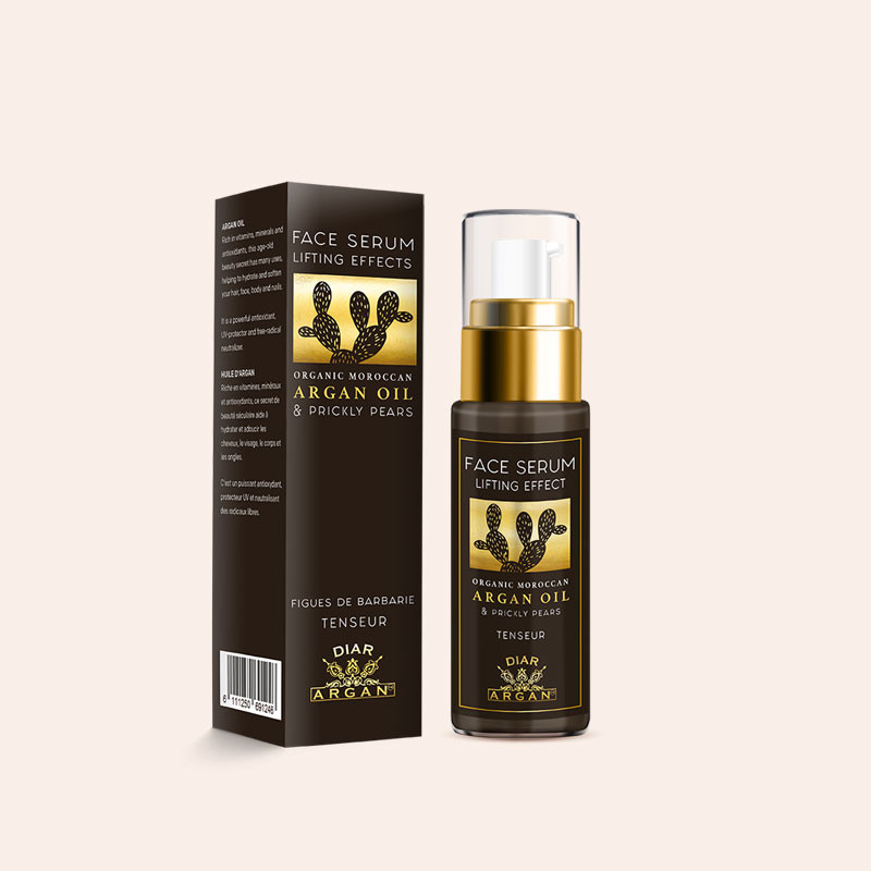 Diar Argan Serum Lifting Pour le Visage à L'Argan pur et á L'huile de Foire de Barbaire (30ml) Diar Argan Serum Lifting Pour le Visage à L'Argan pur et á L'huile de Foire de Barbaire (30ml)