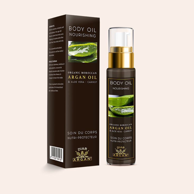 Diar Argan Reines Argan-Nährendes Köroeröl mit Aloe Vera und Karotte Diar Argan Reines Argan-Nährendes Köroeröl mit Aloe Vera und Karotte
