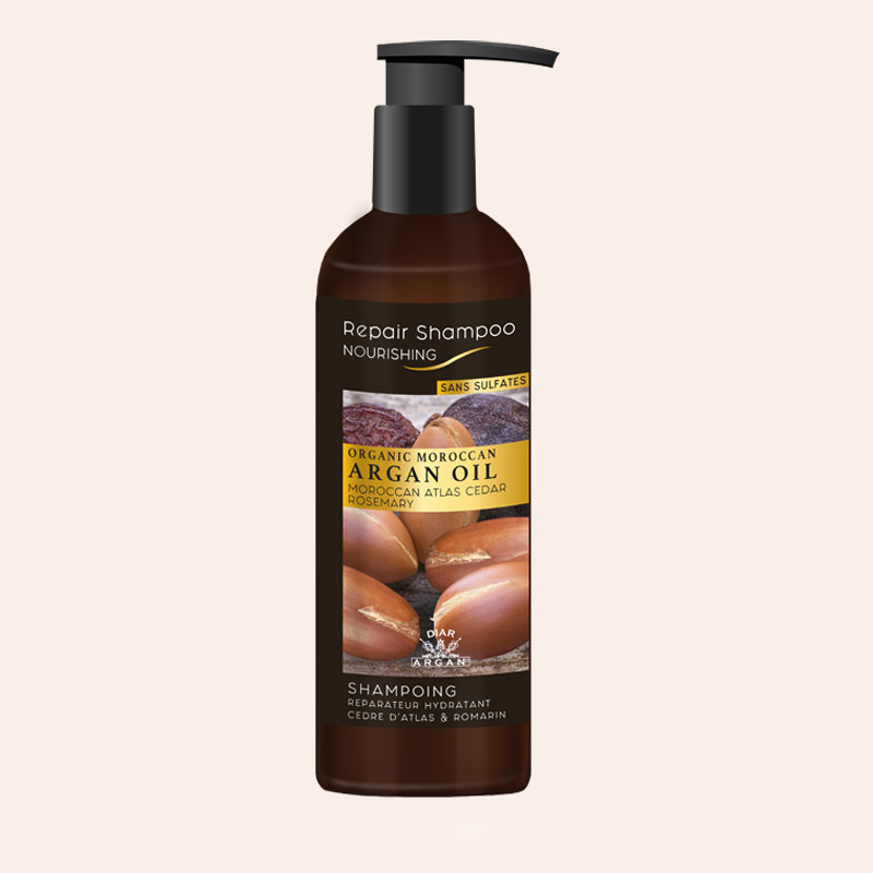 Diar Argan Champú Reparador de Argán con Cedro de Atlas y Romero (200ml) Diar Argan Champú Reparador de Argán con Cedro de Atlas y Romero (200ml)