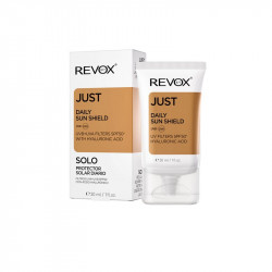 Revox B77 Just Scudo Solare Quotidiano Filtri UVA+UVB SPF50+ Con Acido Ialuronico (30ml)