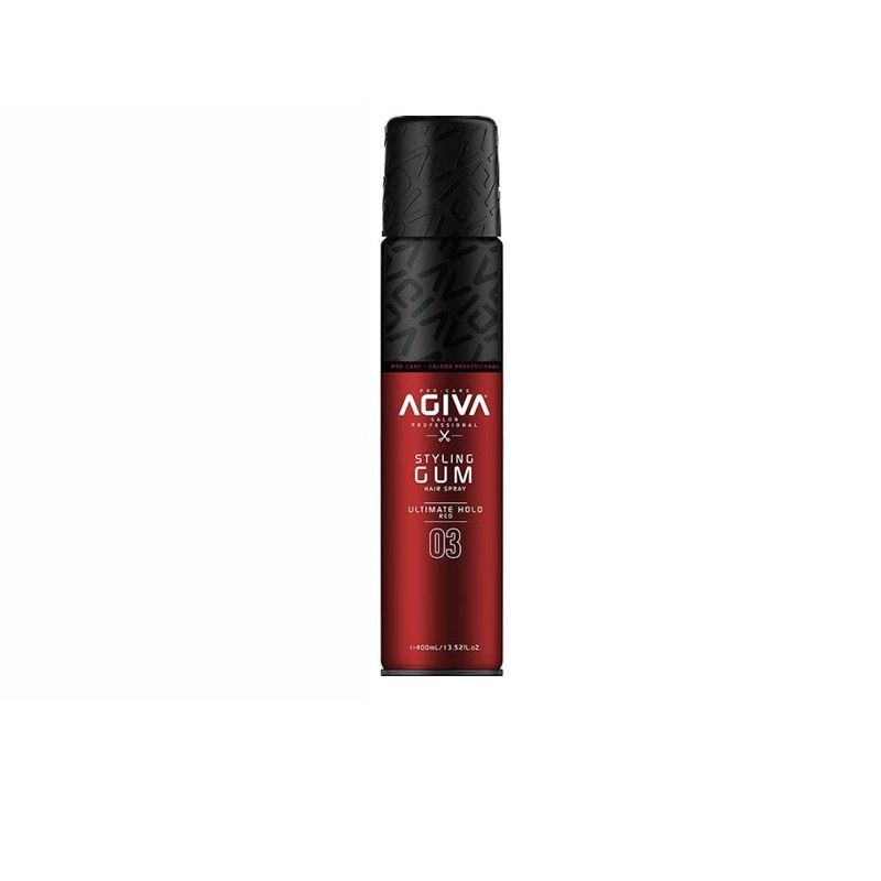 Agiva Hair Spray Styling Gum Ultimated Hold Red (400ml) Agiva Hair Spray Styling Gum Ultimated Hold Red (400ml)