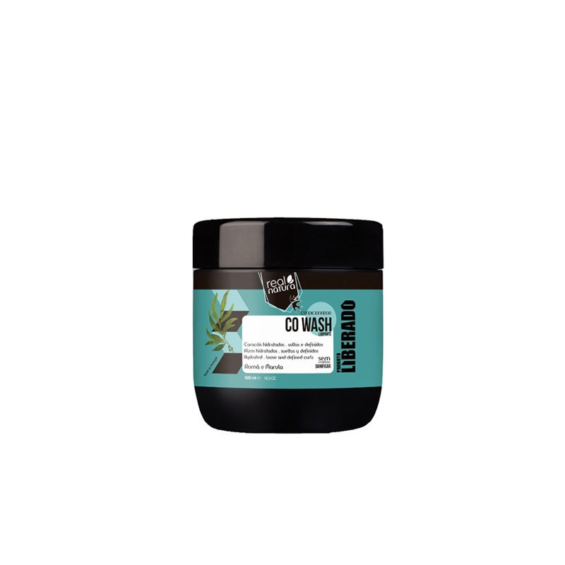 Real Natura Caracois Definidos Liberados Co Wash (500ml) Real Natura Caracois Definidos Liberados Co Wash (500ml)