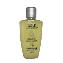Brasil & Belleza Gold Argan Ojon Shampoo  Hydration salt-free(260ml)