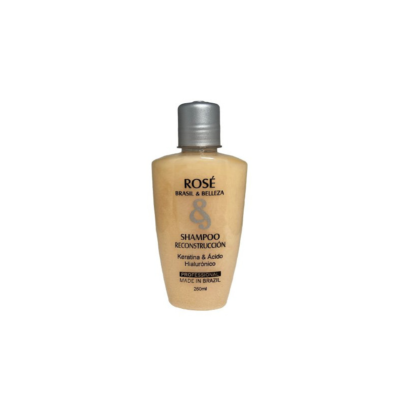 Brasil & Belleza Rose Keratina & Acido Hialuronico Champú Sin Sal (260ml) Brasil & Belleza Rose Keratina & Acido Hialuronico Champú Sin Sal (260ml)