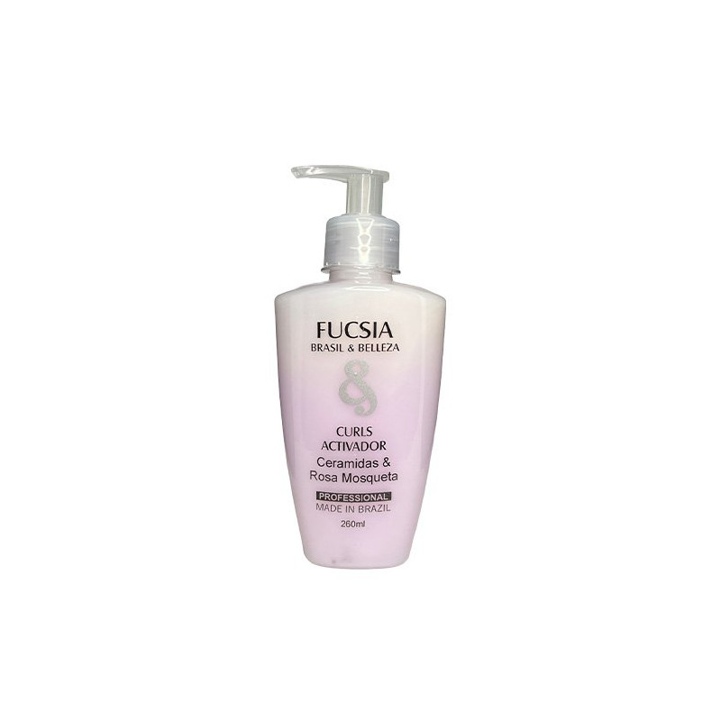 Brasil & BellezaFucsia Ceramides and Rosehip Curls Activator (260ml) Brasil & BellezaFucsia Ceramides and Rosehip Curls Activator (260ml)