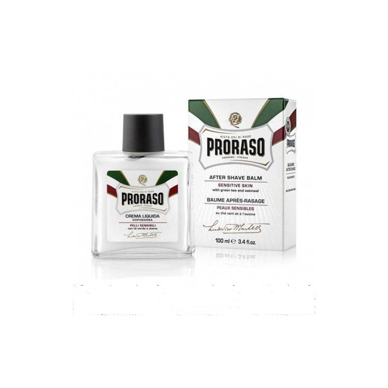 Proraso Linea Blanca After Shave Balsam Grüntee / Haferflocken (100ml)