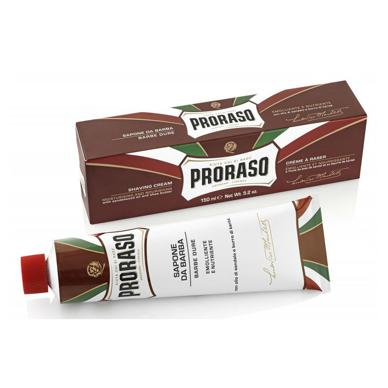 Proraso Red Line Sandelholz / Sheabutter Rasiercreme (150ml) Proraso Red Line Sandelholz / Sheabutter Rasiercreme (150ml)