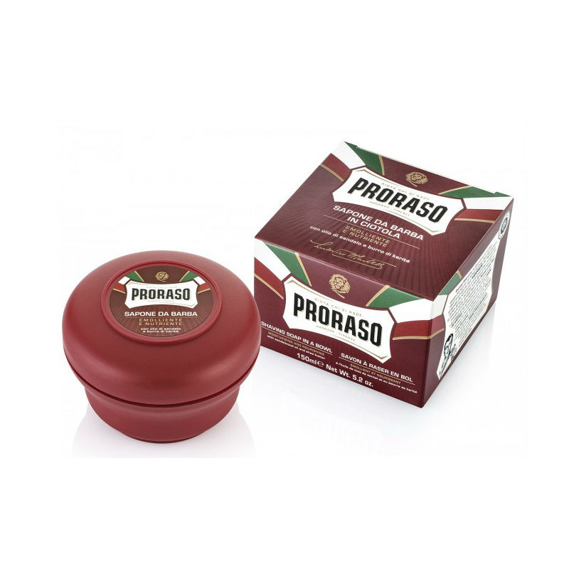 Proraso Red Line Sandelholz / Sheabutter Rasierseife (150ml) Proraso Red Line Sandelholz / Sheabutter Rasierseife (150ml)