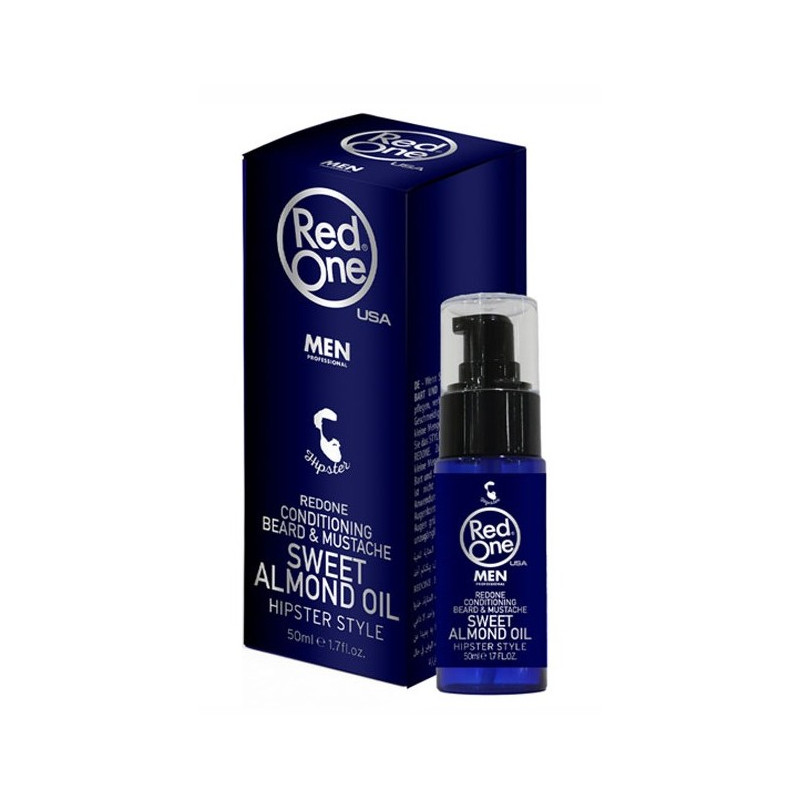 Red One Conditioning Beard & Mustache Sweet Almond Oil (50ml) Red One Conditioning Beard & Mustache Sweet Almond Oil (50ml)