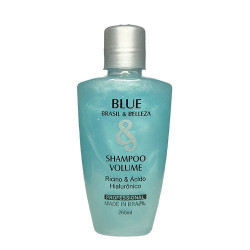 Brasil & Belleza Blue Racino & Acido Hialuronico Volumen Champú Sin sal (260ml)