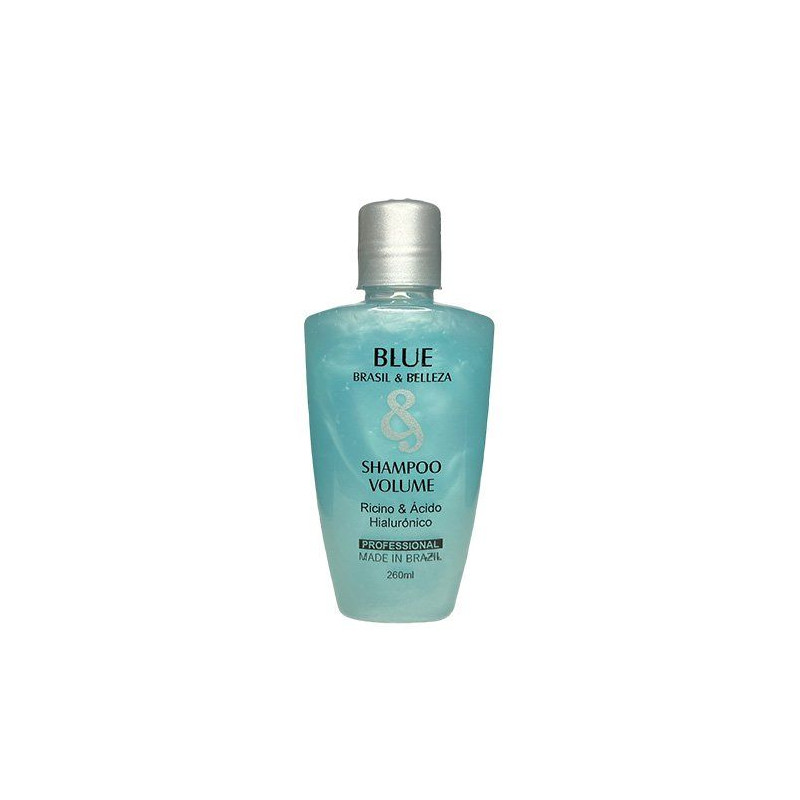 Brasil & Belleza Blue Castor Oil and Hyaluronic Volume Shampoo Salt-free (260ml) Brasil & Belleza Blue Castor Oil and Hyaluronic Volume Shampoo Salt-free (260ml)