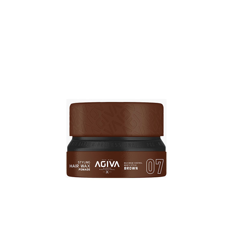 Agiva Haargel Haarwachs Pomade Braun 07 155ml Agiva Haargel Haarwachs Pomade Braun 07 155ml
